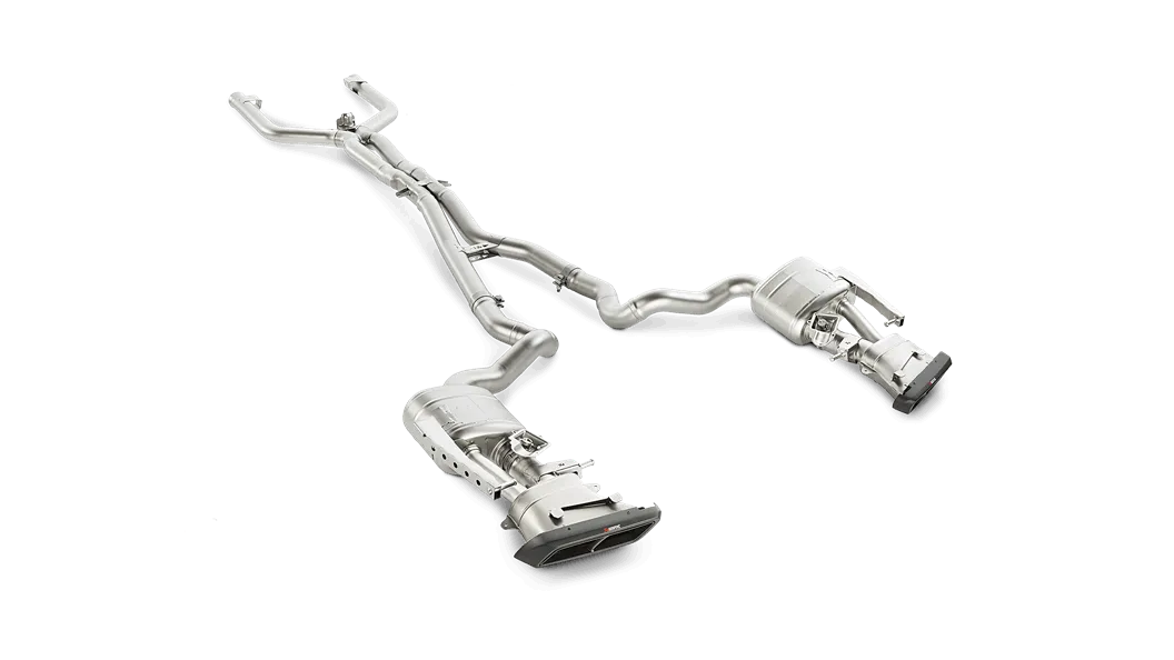 Akrapovič Evolution Link Pipe Set (Titanium) for Mercedes-AMG C 63 Coupé (C205) 2015-2018