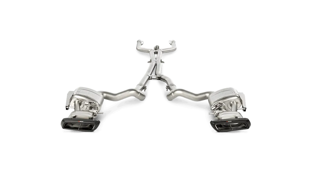 Akrapovič Evolution Link Pipe Set (Titanium) for Mercedes-AMG C 63 Coupé (C205) 2015-2018