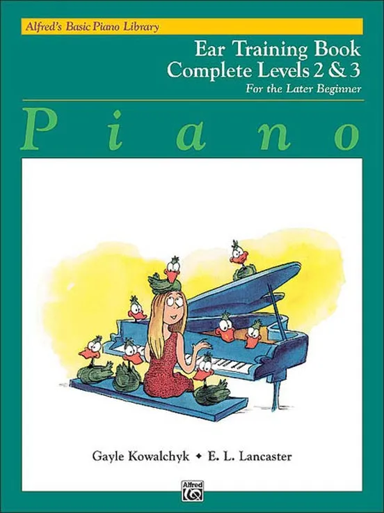 Alfred's Basic Piano Library: Ear Training Book Complete 2 & 3