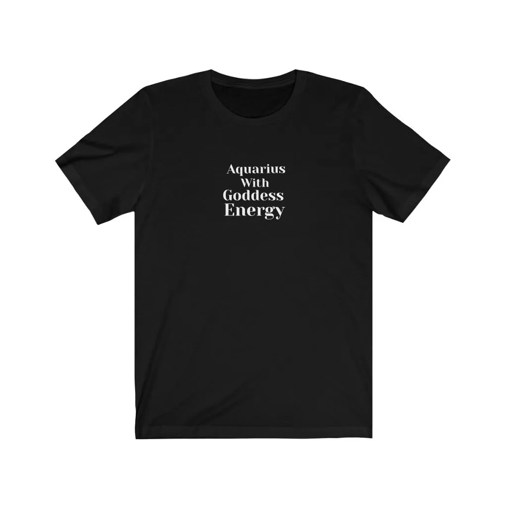 Aquarius Goddess - Short Sleeve Tee