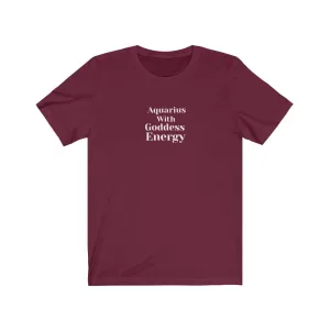 Aquarius Goddess - Short Sleeve Tee