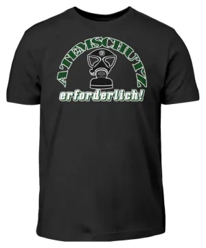 Atemschutz erforderlich  - Kinder T-Shirt
