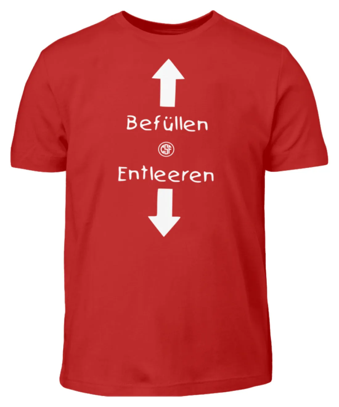 Befüllen Entleeren  - Kinder T-Shirt