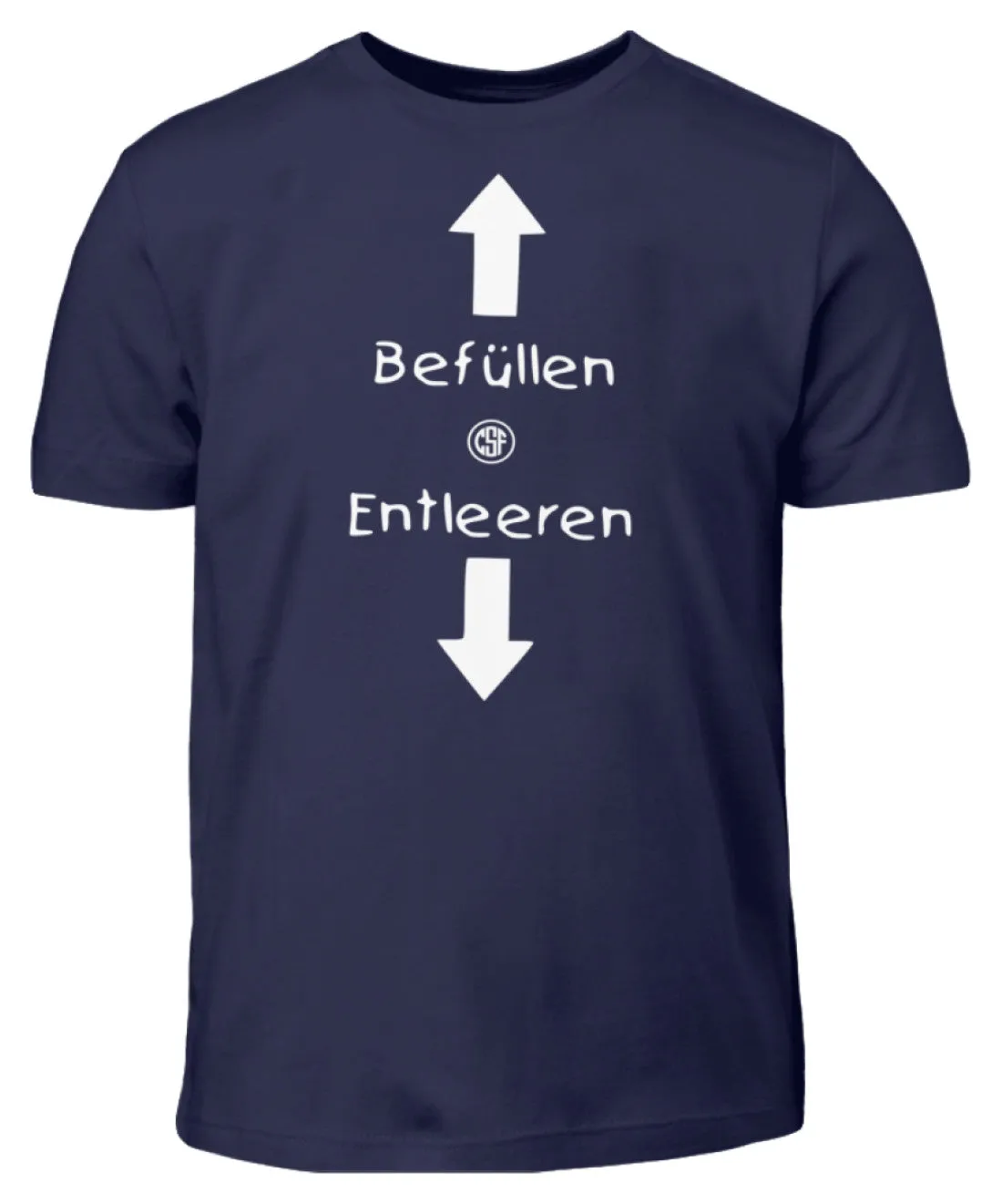 Befüllen Entleeren  - Kinder T-Shirt