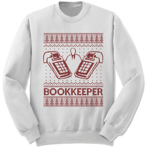 Bookkeeper Christmas Sweatshirt