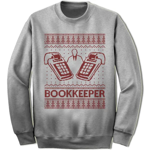 Bookkeeper Christmas Sweatshirt