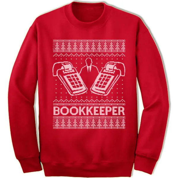 Bookkeeper Christmas Sweatshirt