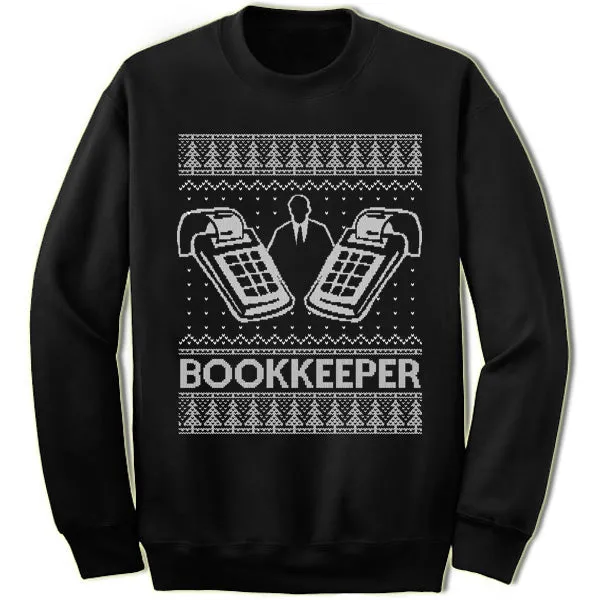Bookkeeper Christmas Sweatshirt