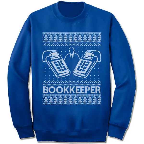 Bookkeeper Christmas Sweatshirt