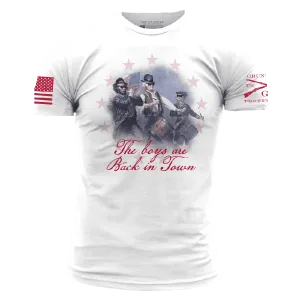 Boys Are Back T-Shirt - White