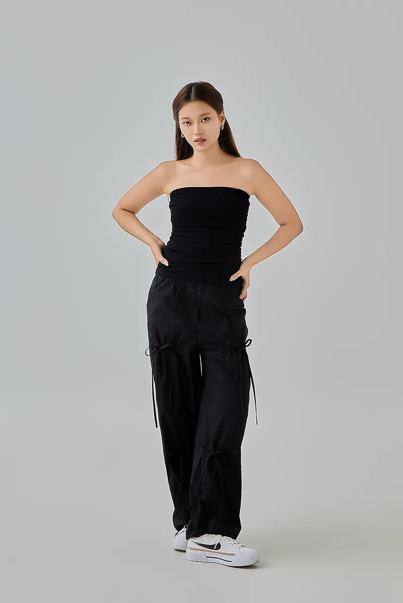 Briella Ruched Mesh Mini Skirt
