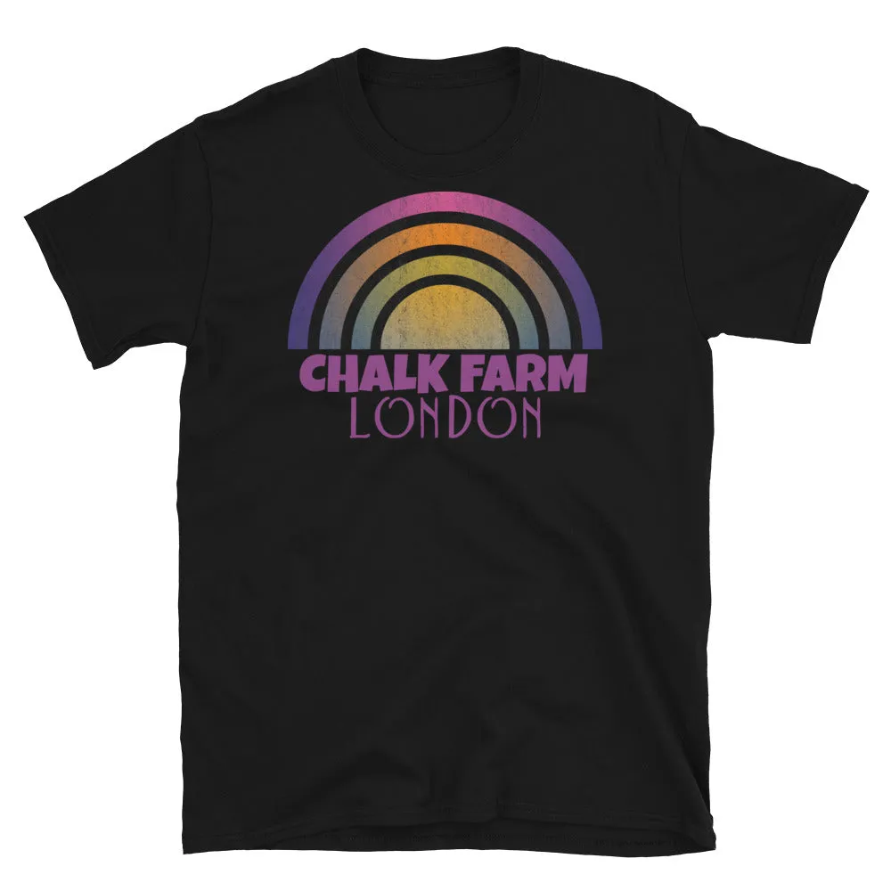 Chalk Farm London Retrowave Graphic T-Shirt