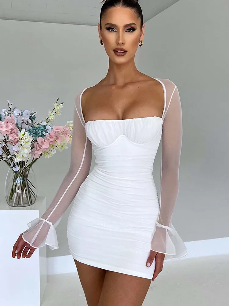 Cher Backless Mini Dress