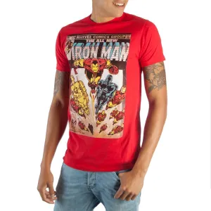 Classic Vintage Iron Man Comic Book Cover T-Shirt
