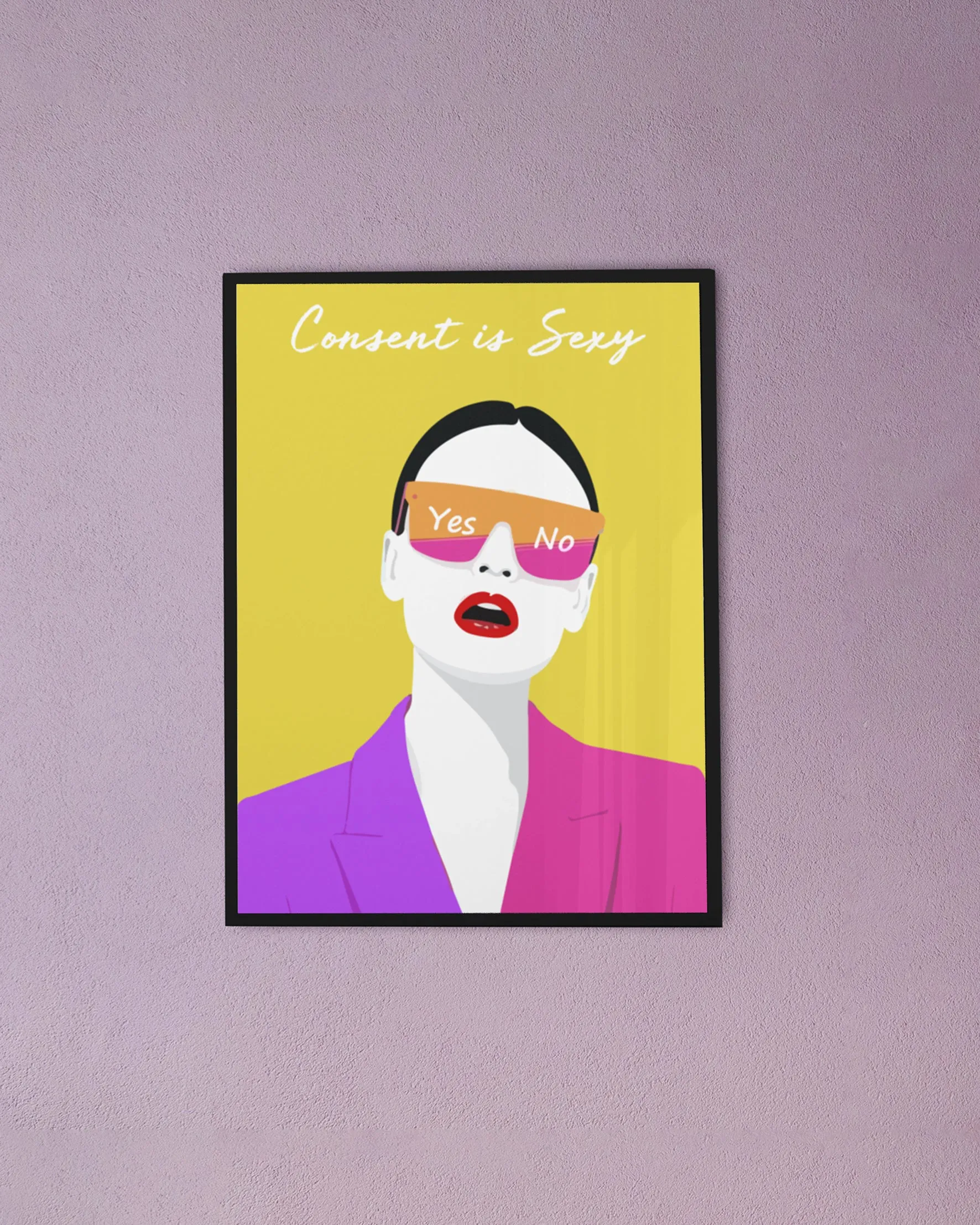 Consent is sexy posters