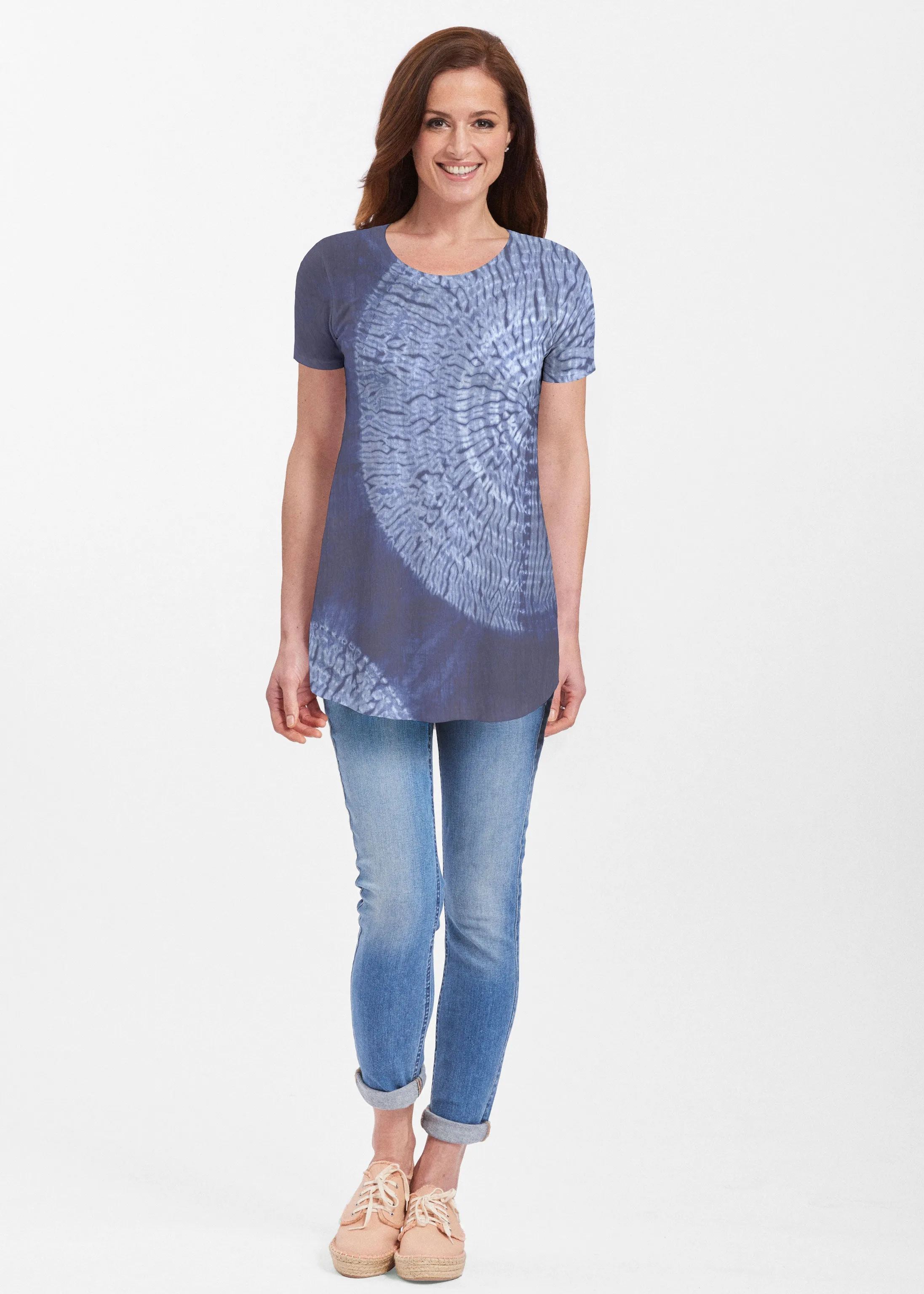 Dandelion Dream (14169) ~ Butterknit Short Sleeve Tunic