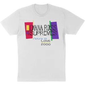 Diana Ross And The Supremes "Return To Love" LIMITED T-Shirt in White