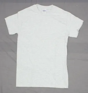 Gildan NEW Ultra Cotton Mens Short Sleeve T-Shirt Tee Ash Small 06058