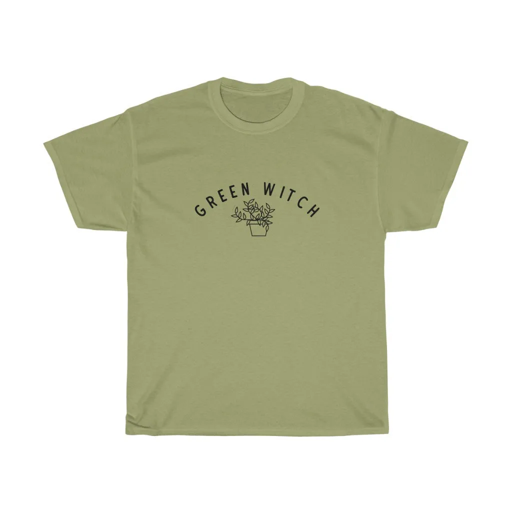 Green Witch tee shirt