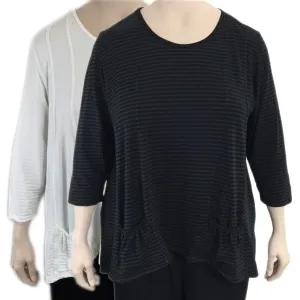 Heartstring by Kleen Striped Pocket Tunic