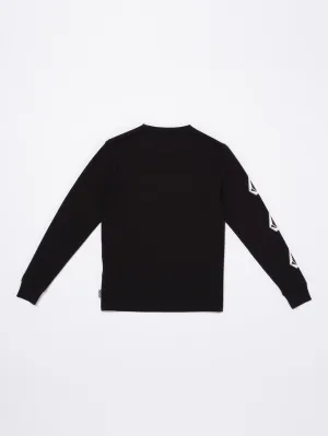 Iconic Stone T-Shirt - Black - (KIDS)