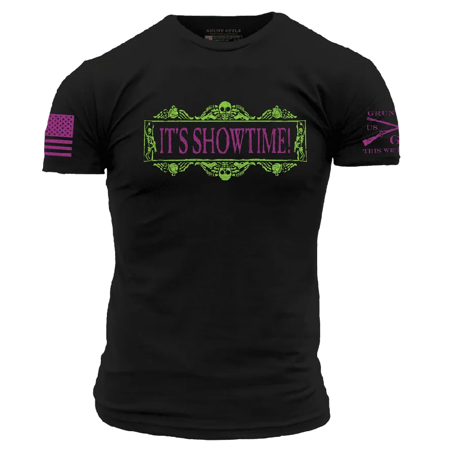 It's Showtime T-Shirt - Black