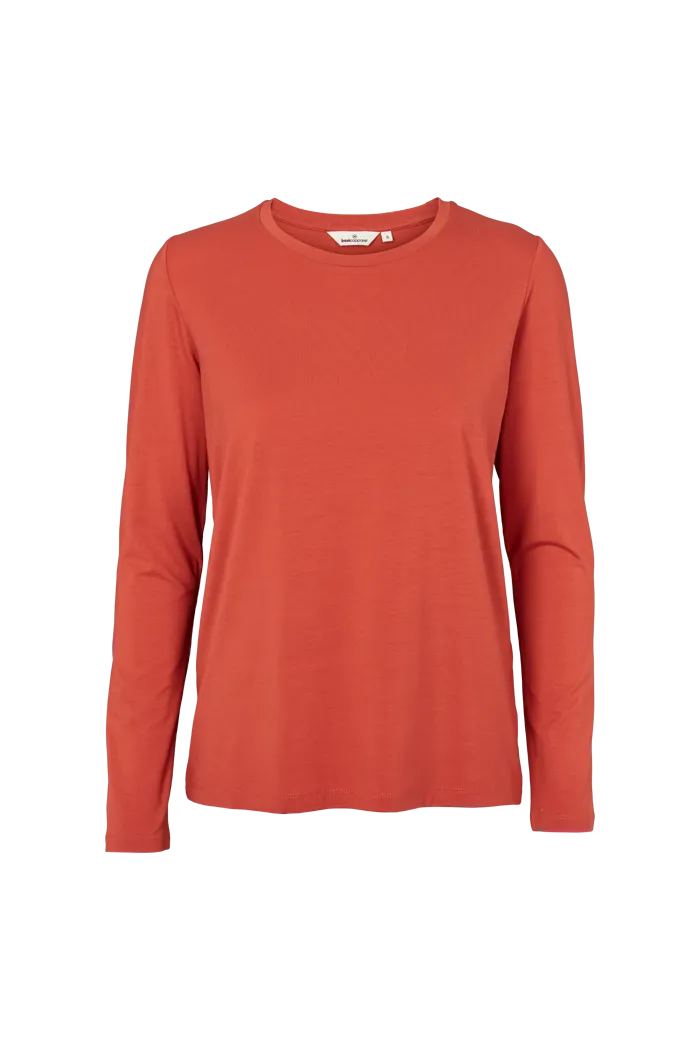 Jolanda LS Tee - Cinnabar