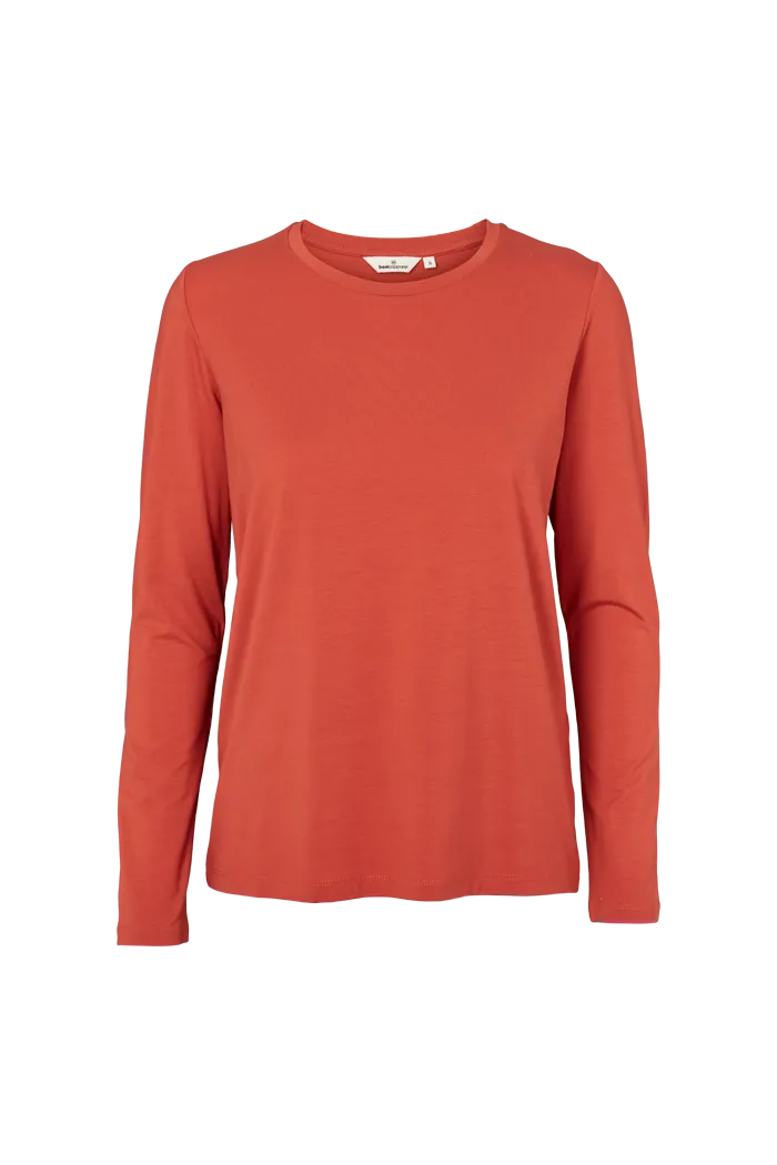 Jolanda LS Tee - Cinnabar