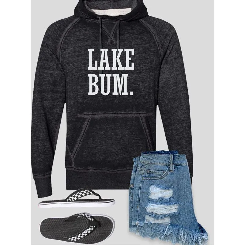 Lake Bum Vintage Hoodie