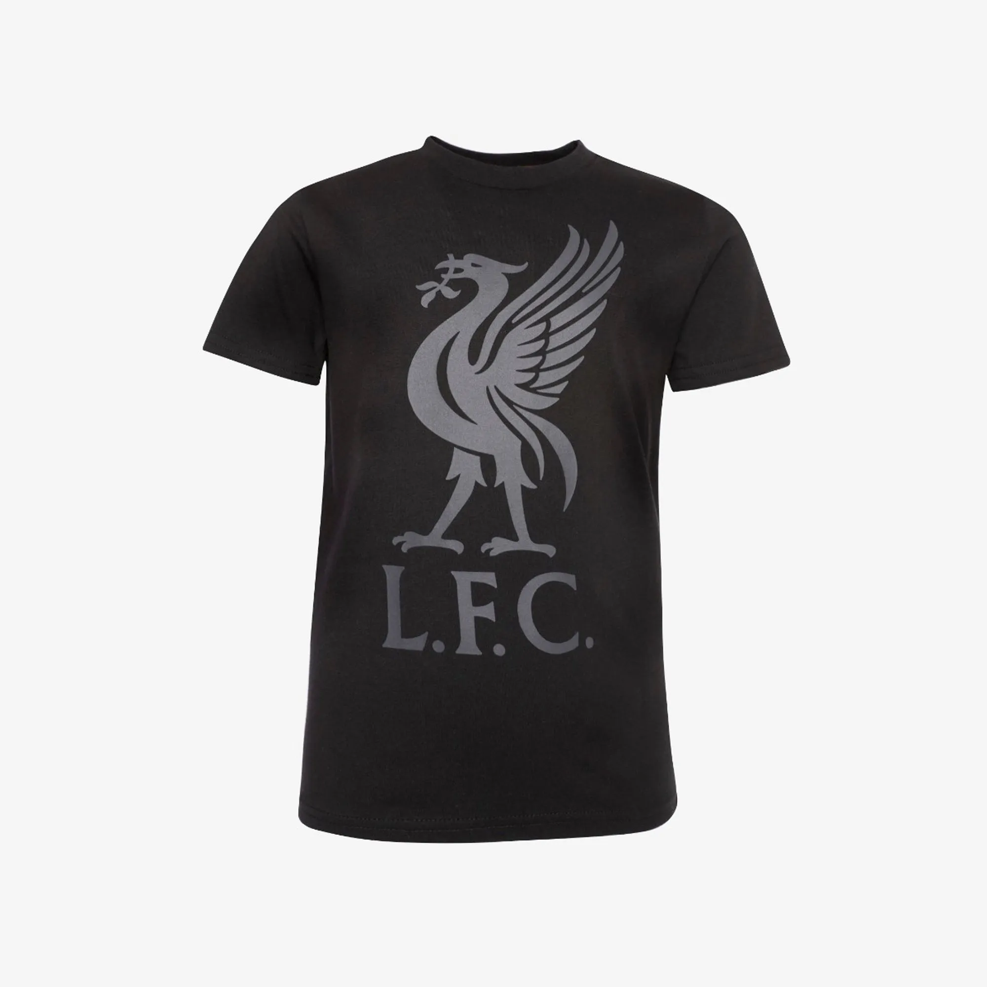 LFC Junior Liverbird Black Tee