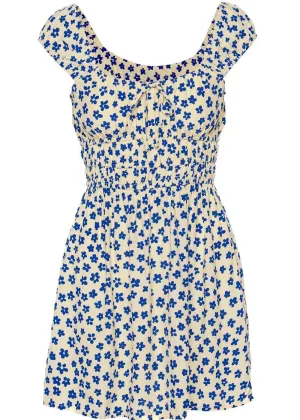Lucciola Mini Dress (Gita Floral Blue)