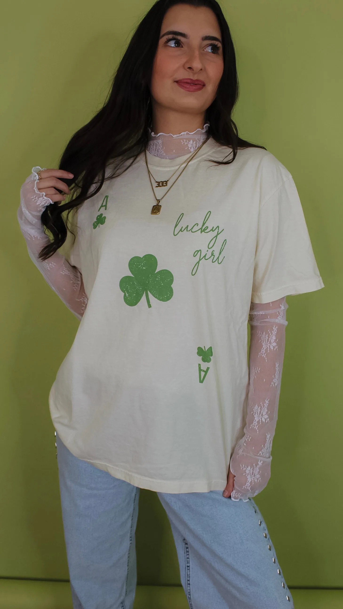 Lucky Girl Tee