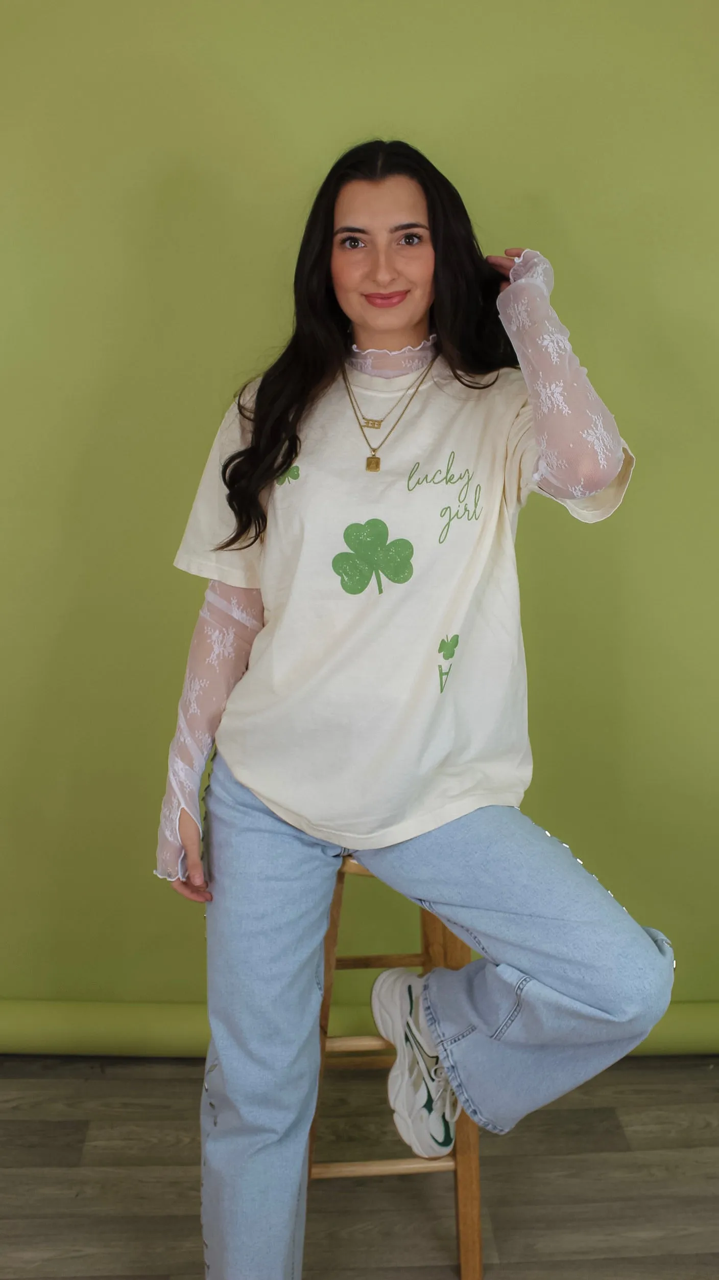 Lucky Girl Tee