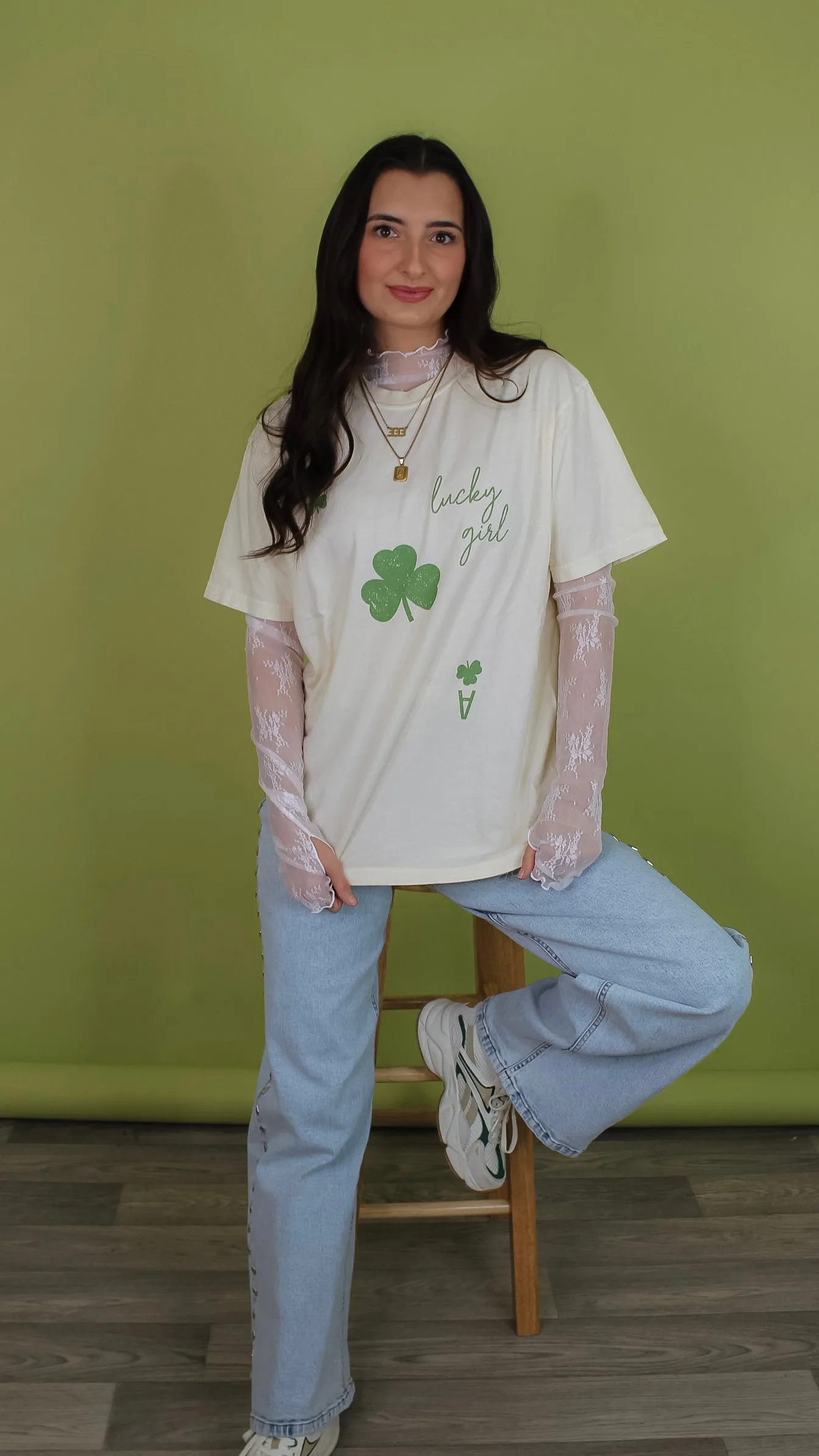 Lucky Girl Tee