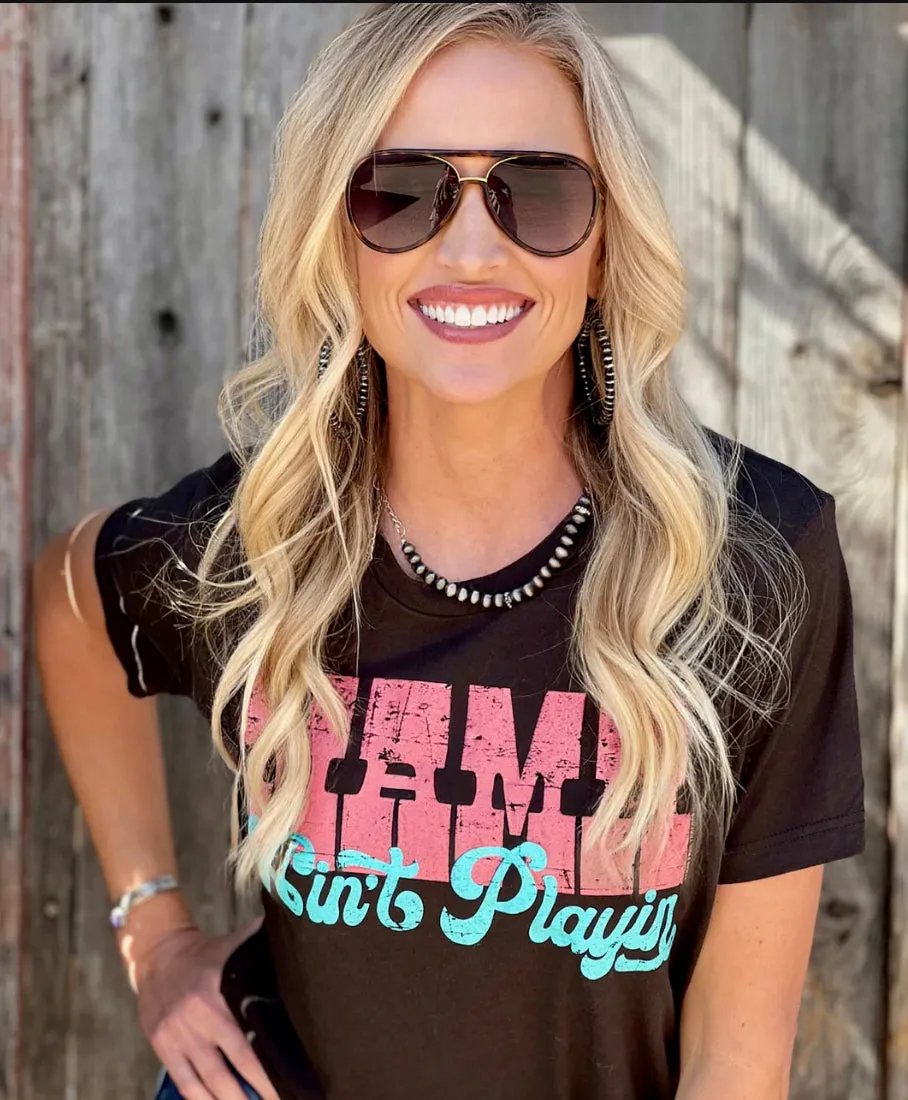 Mama Ain’t Playin Graphic Tee / Stuffology Boutique