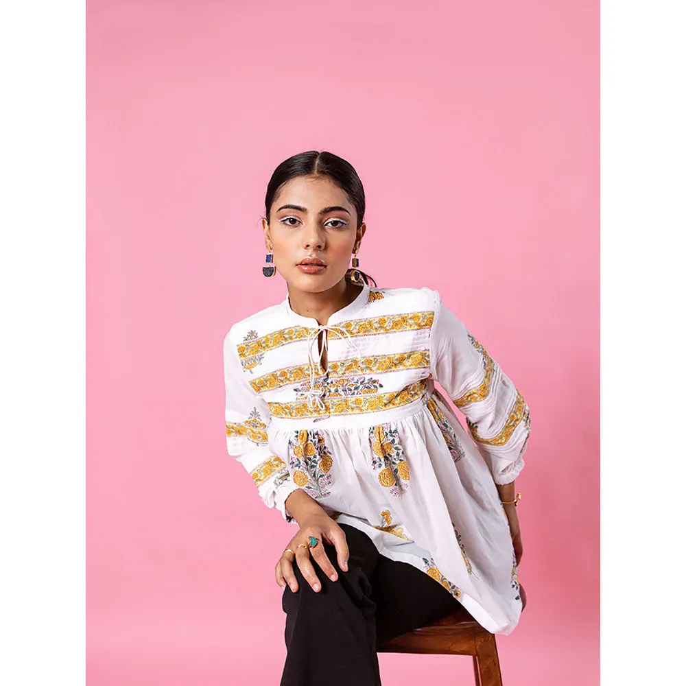 MARCHE White Florencia Top