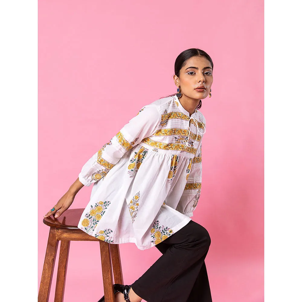 MARCHE White Florencia Top