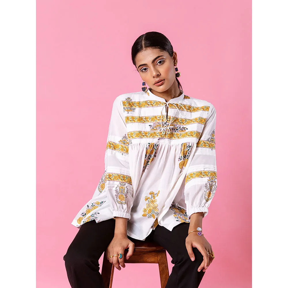 MARCHE White Florencia Top