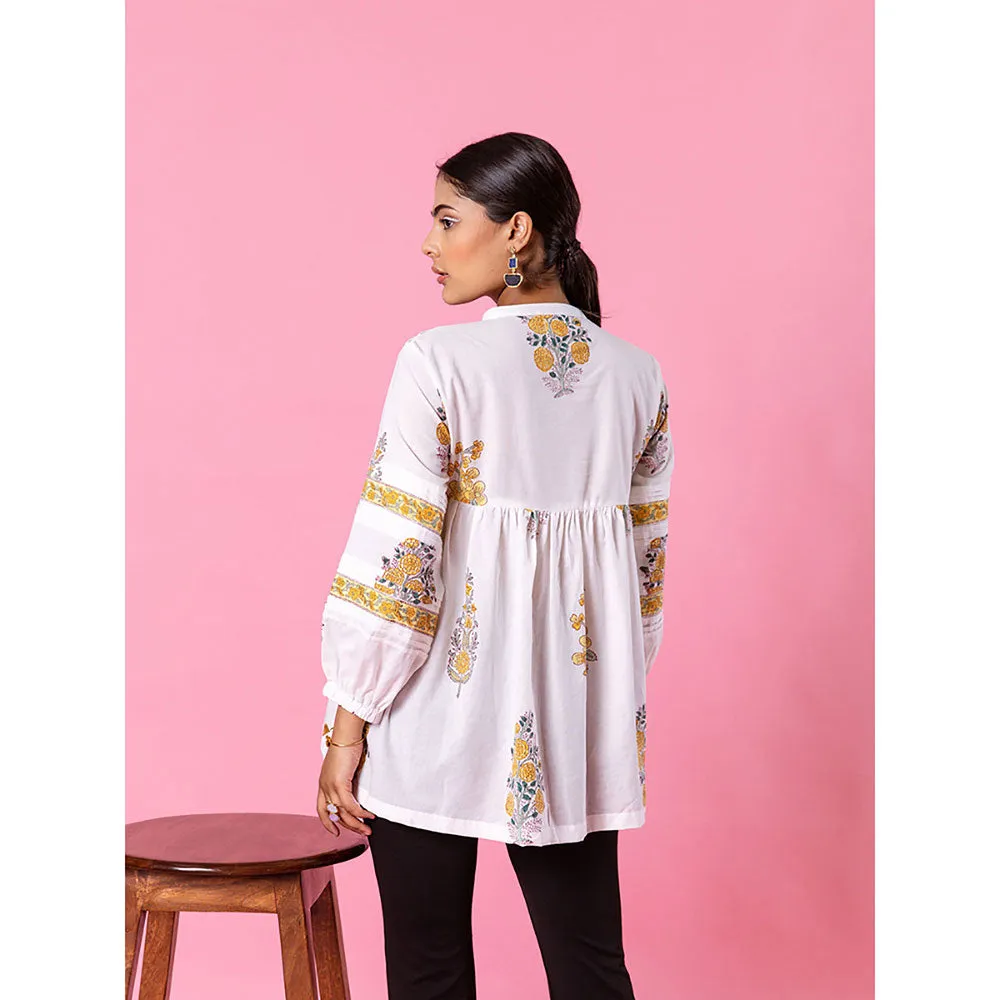 MARCHE White Florencia Top