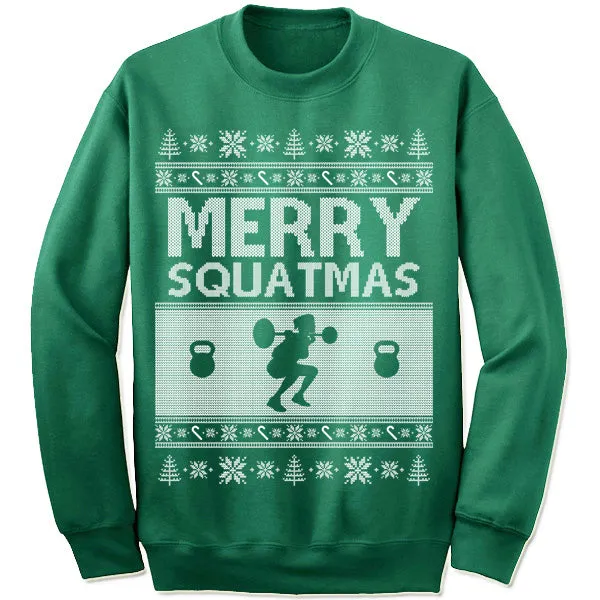 Merry Squatmas Christmas Sweater