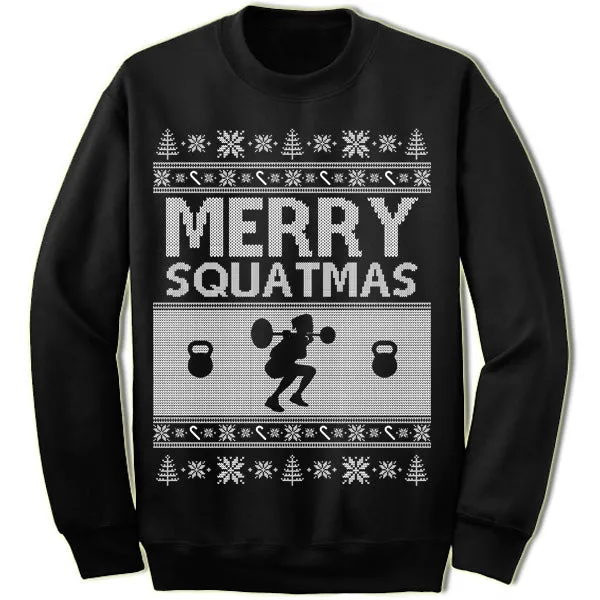 Merry Squatmas Christmas Sweater