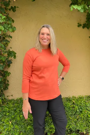 Mildred Hoit Everyday Tee - Orange