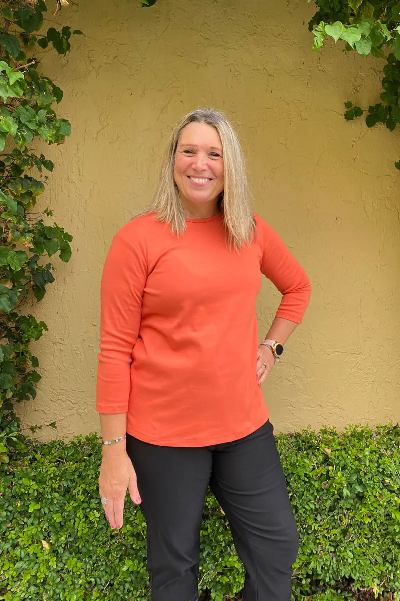 Mildred Hoit Everyday Tee - Orange