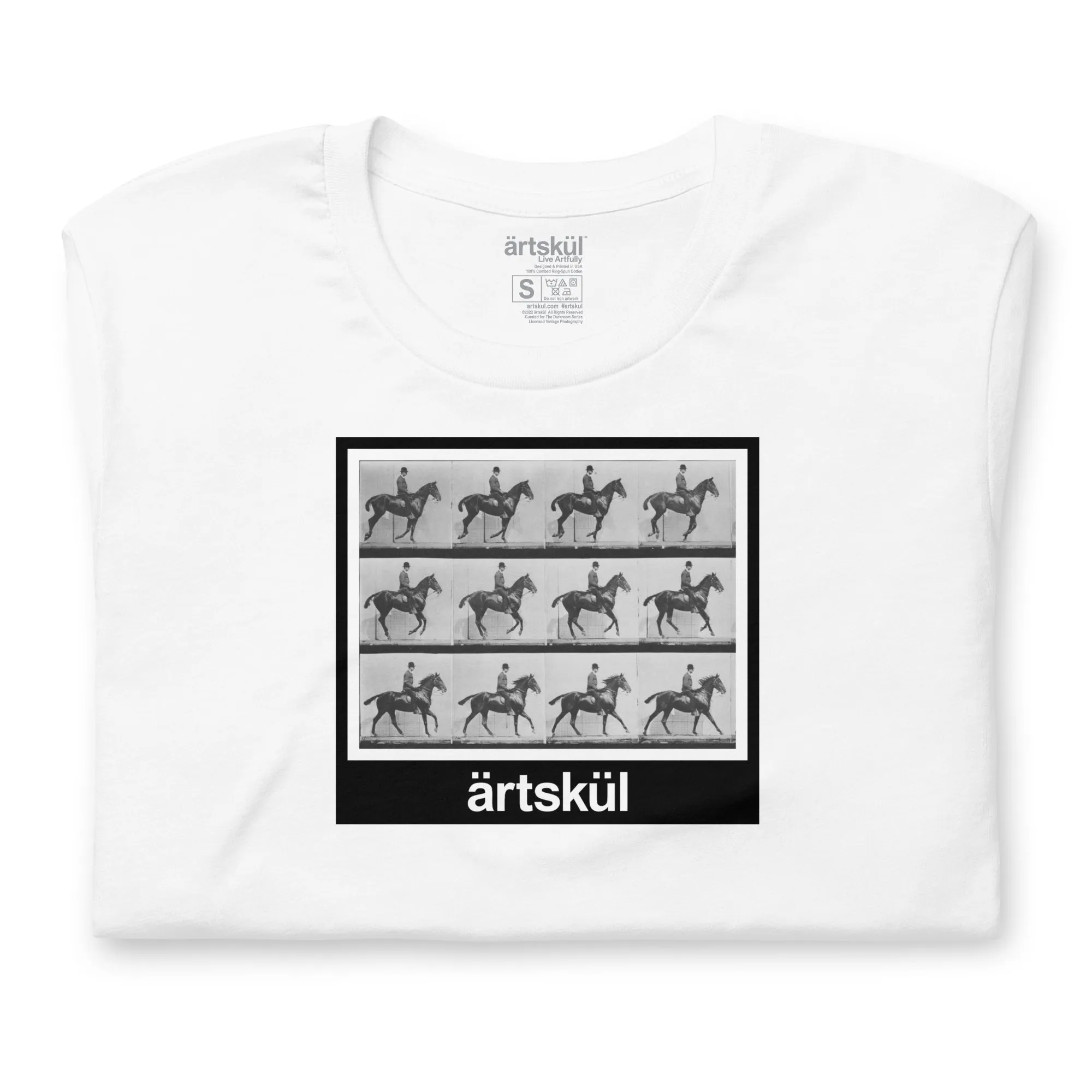 Muybridge Horse In Motion Graphic Tee | The Darkroom Series | ärtskül