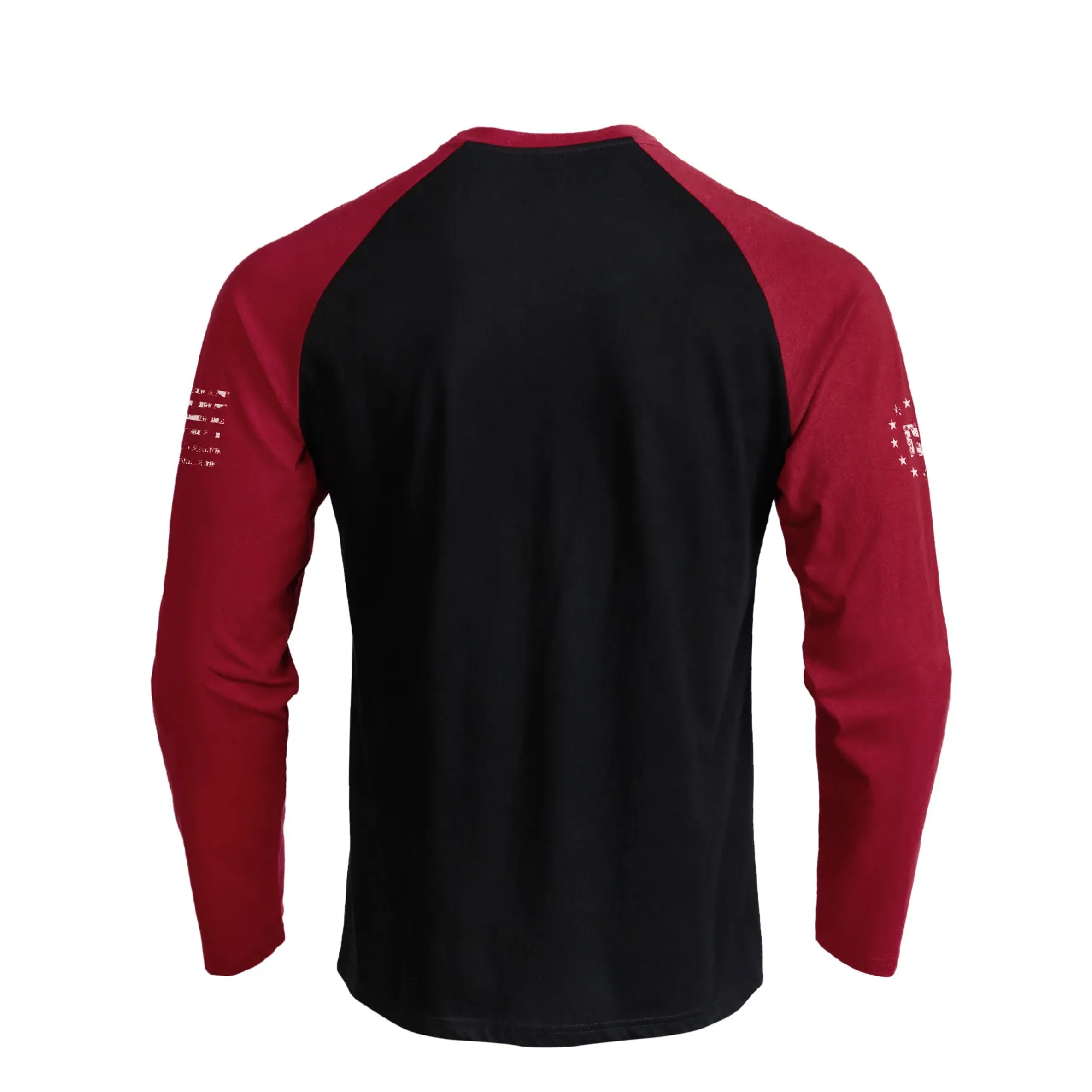 NATIVE AMERICAN RAGLAN GRAPHIC LONG SLEEVE T-SHIRT