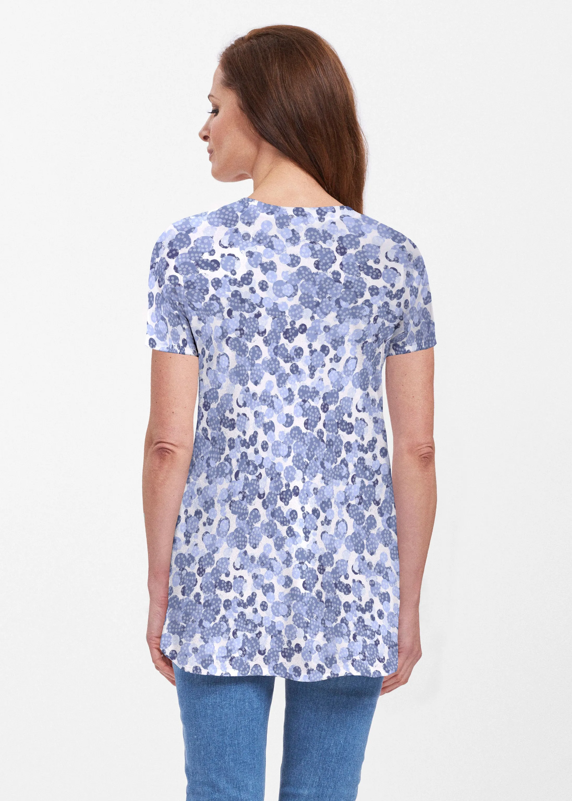 Oh Stamped (7784) ~ Butterknit Short Sleeve Tunic
