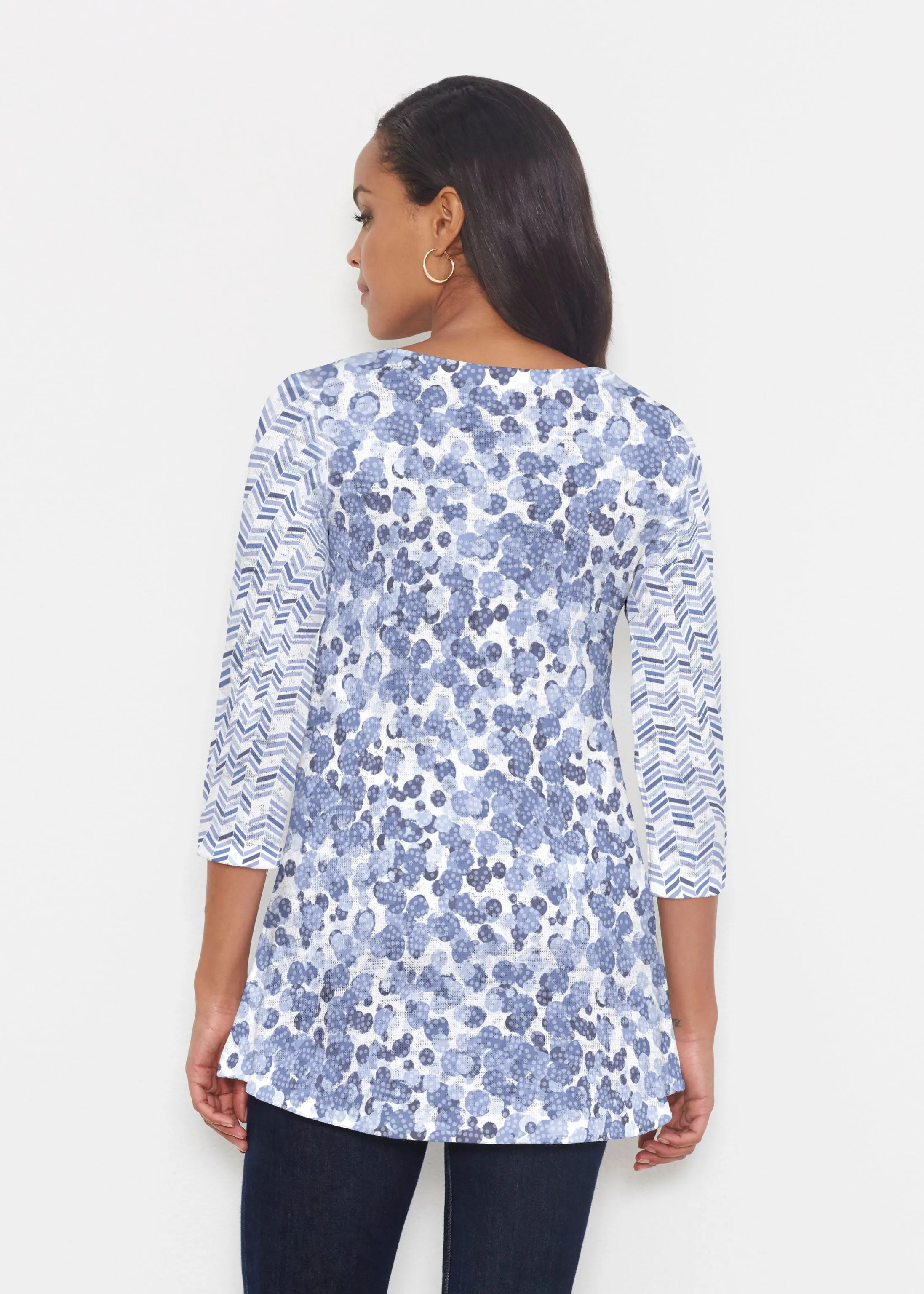 Oh Stamped (7784) ~ Katherine Hi-Lo Thermal Tunic