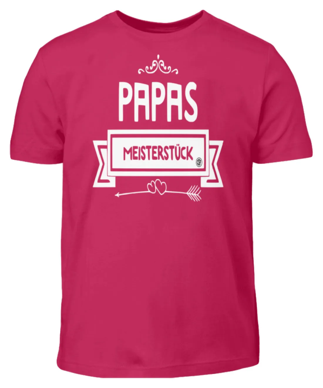 Papas Meisterstück  - Kinder T-Shirt