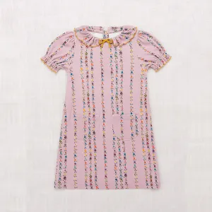 Pima Cotton Balloon Sleeve Pattie Dress - Plum Petal Little Botanica