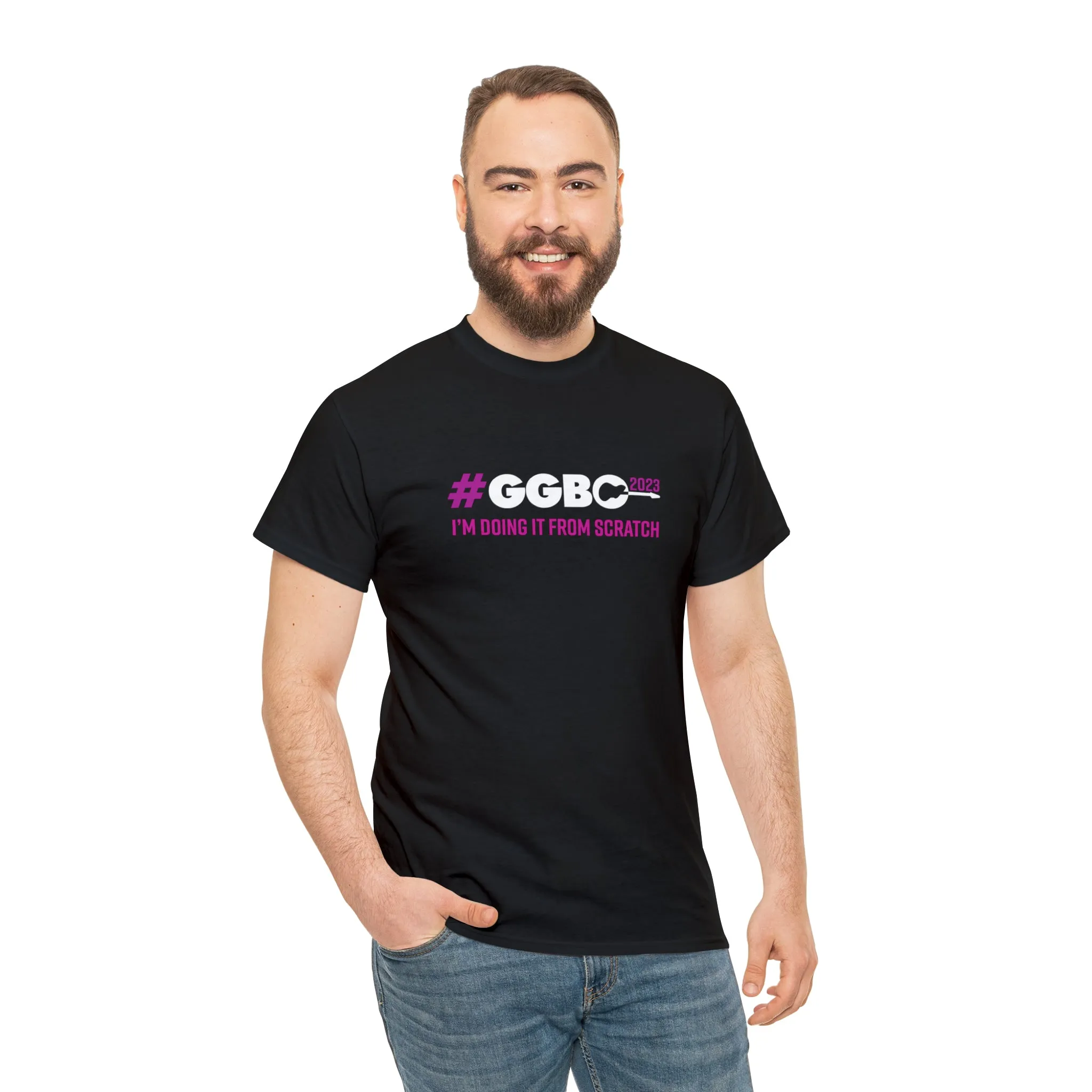 "I'm doing it from Scratch!" Unisex Heavy Cotton Tee